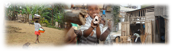 niños en santo tome